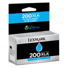 Lexmark Cartucho de tinta cian Alto Rendimiento 200XLA en Huesoi