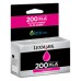 Lexmark Cartucho de tinta magenta Alto Rendimiento 200XLA en Huesoi