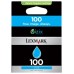 LEXMARK S/305/405/505/605 PRO/205/705/805/905 Cartucho de tinta Cian Retornable nº100 en Huesoi