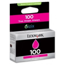 LEXMARK S/305/405/505/605 PRO/205/705/805/905 Cartucho de tinta Magenta Retornable nº100 en Huesoi