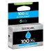 LEXMARK S/305/405/505/605 PRO/205/705/805/905 Cartucho de tinta Cian Retornable nº100XL en Huesoi