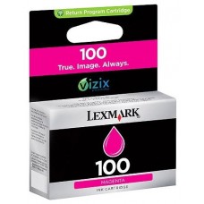 LEXMARK S/305/405/505/605 PRO/205/705/805/905 Cartucho de tinta Magenta Retornable nº100XL en Huesoi