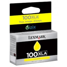 LEXMARK CARTUCHO INYECCION TINTA AMARILLO Nº100 XLA VIZIX en Huesoi