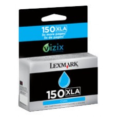 Lexmark Cartucho de tinta cian Alto Rendimiento 150XLA en Huesoi