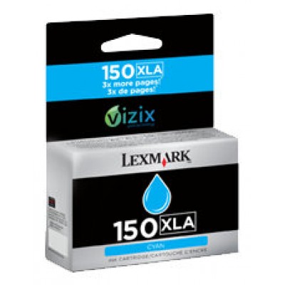 Lexmark Cartucho de tinta cian Alto Rendimiento 150XLA en Huesoi