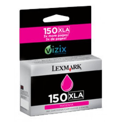 Lexmark Cartucho de tinta magenta Alto Rendimiento 150XLA en Huesoi