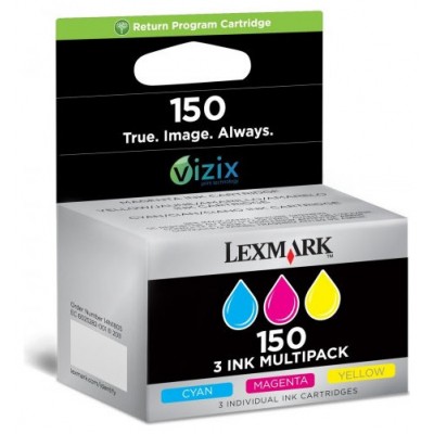 Lexmark Pack 4 cartuchos (CMYK) Retornables 150 en Huesoi
