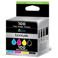 Lexmark Pack 3 cartuchos color (CMY) Retornables 100 en Huesoi