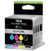 Lexmark Pack 3 cartuchos color (CMY) Retornables 100 en Huesoi