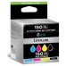 Lexmark Pack 4 cartuchos (CMYK) Alto Rendimiento Retornables 150XL en Huesoi