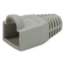 KIT 100 UNIDADES CAPUCHON RJ45 COLOR GRIS en Huesoi
