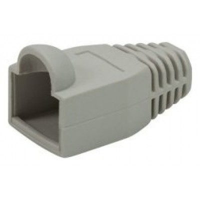 KIT 100 UNIDADES CAPUCHON RJ45 COLOR GRIS en Huesoi