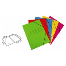 CARPETA CARTON SIMIL PRESPAN 500 GR./M2. FOLIO GOMA SOLAPA VERDE MARIOLA 1525VE (MIN20) (Espera 4 dias) en Huesoi