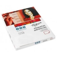CAJA 100 HOJAS ETIQUETAS ADHESIVAS ILC BLANCA 48,5X25,4 FABRISA 15294 (Espera 4 dias) en Huesoi