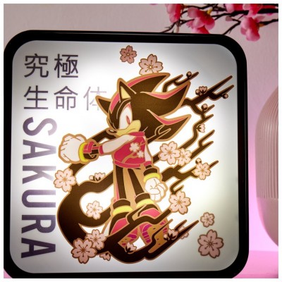 NUMSKULL LAMPARA-SONIC THE HEDGEHOG-SAKURA SHADOW PERSPEX LAMP en Huesoi