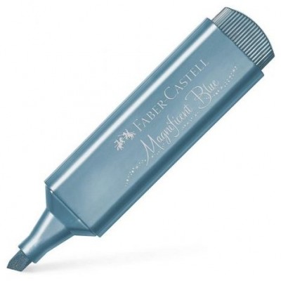 Faber-Castell Textliner 46 marcador 1 pieza(s) Azul metálico (MIN10) (Espera 4 dias) en Huesoi