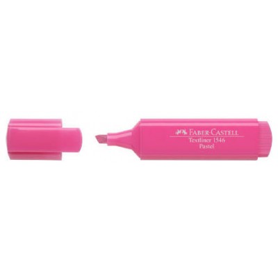 MARCADOR FLUOR TEXTLINER ROSA PASTEL FABER CASTELL 154654 (MIN10) (Espera 4 dias) en Huesoi