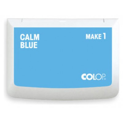 TAMPÓN MAKE1 COLOR AZUL CALMA 50X90 MM COLOP 155109 (Espera 4 dias) en Huesoi