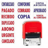 SELLO DE ENTINAJE PRINTER FORMULA CONFORME COLOP 141683 (Espera 4 dias) en Huesoi