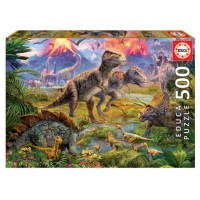 Educa Dinosaur Gathering Puzzle rompecabezas 500 pieza(s) (Espera 4 dias) en Huesoi