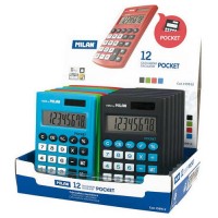 Milan 159912 calculadora Bolsillo Calculadora básica Multicolor (Espera 4 dias) en Huesoi