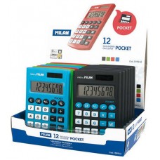 Milan 159912 calculadora Bolsillo Calculadora básica Multicolor (Espera 4 dias) en Huesoi