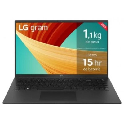 LG Gram 17ZD90R i7-1360P Portátil 43,2 cm (17") 2K Intel® Core™ i7 Extreme Edition 16 GB LPDDR5-SDRAM 512 GB SSD Wi-Fi 6 (802.11ax) Negro (Espera 4 dias) en Huesoi