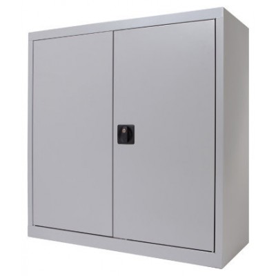 ARMARIO METÁLICO PUERTAS BATIENTES 70X80X45 CM. ESTANTE INCLUIDO INCLUYE 1 BALDA. COLOR GRIS. MEDIDA 80X70X45CM (LAXALXPR) ROCADA 1600AC00 (Espera 4 dias) en Huesoi