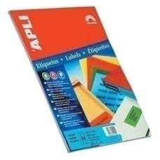 APLI Self-adhesive labels 210 x 297mm Blue etiqueta autoadhesiva Azul 20 pieza(s) (Espera 4 dias) en Huesoi