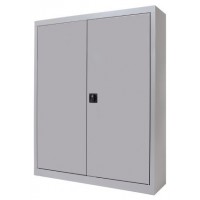 ARMARIO METÁLICO PUERTAS BATIENTES 105X102X45 INCLUYE 2 BALDAS. COLOR GRIS. MEDIDA 102X105X45CM (LAXALXPR) ROCADA 1601AC00 (Espera 4 dias) en Huesoi