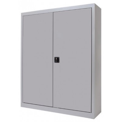 ARMARIO METÁLICO PUERTAS BATIENTES 105X102X45 INCLUYE 2 BALDAS. COLOR GRIS. MEDIDA 102X105X45CM (LAXALXPR) ROCADA 1601AC00 (Espera 4 dias) en Huesoi