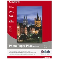 Canon Papel Fotografico Brillo Medio. 20 Hojas. A4. 260g. en Huesoi