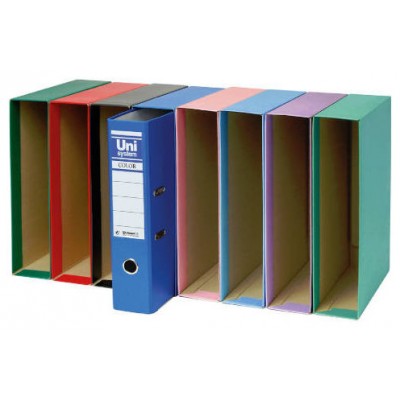 CAJA FOLIO EN COLOR VERDE VITAL UNISYSTEM COLOR 17221023 (MIN12) (Espera 4 dias) en Huesoi