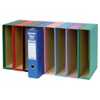 CAJA FOLIO EN COLOR AZUL UNISYSTEM COLOR 17221030 (MIN12) (Espera 4 dias) en Huesoi