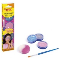 SET MAQUILLAJE FANTASY 3 BOTES 8ML CREMA + ACCESORIOS JOVI 174FA (Espera 4 dias) en Huesoi