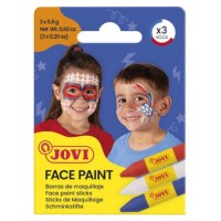SET MAQUILLAJE FACE PAINT ESTUCHE DE 3 BARRAS ADVENTURE JOVI 175AD (Espera 4 dias) en Huesoi