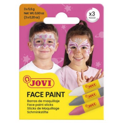 SET MAQUILLAJE FACE PAINT ESTUCHE DE 3 BARRAS FANTASY JOVI 175FA (Espera 4 dias) en Huesoi