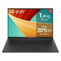 LG 17Z90R i7-1360P Portátil 43,2 cm (17") WQXGA Intel® Core™ i7 32 GB LPDDR5-SDRAM 1 TB SSD NVIDIA GeForce RTX 3050 Wi-Fi 6 (802.11ax) Windows 11 Home Negro (Espera 4 dias) en Huesoi