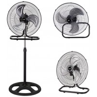 VENTILADOR 3 EN 1 RECIO NEGRO 50  3 VEL. 70w 3 ASPAS en Huesoi