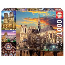 Educa Notre Dame Collage Puzzle rompecabezas 1000 pieza(s) (Espera 4 dias) en Huesoi