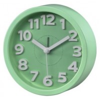 HAMA Home Reloj Despertador Retro Verde en Huesoi