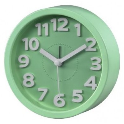 HAMA Home Reloj Despertador Retro Verde en Huesoi