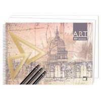 CUADERNO BLOCKS  DIBUJO ART 140 GRS. A3+ (460 X 325MM.) 20 HOJAS LISO SIN RECUADRO PACSA 18843 (MIN5) (Espera 4 dias) en Huesoi