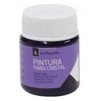 PINTURA PARA CRISTAL AL AGUA CA-05 VIOLETA. 25ML LA PAJARITA 189271 (Espera 4 dias) en Huesoi