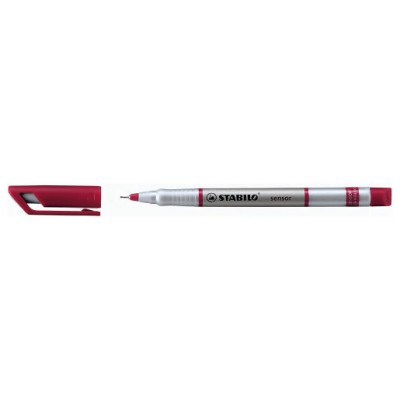 ROTULADOR SENSOR PUNTA FINA 0,3MM. ROJO STABILO 189/40 (MIN10) (Espera 4 dias) en Huesoi