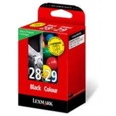 LEXMARK Z845/1300/X2500 Pack Cartucho Negro nº28 + Color nº29 Retornables en Huesoi
