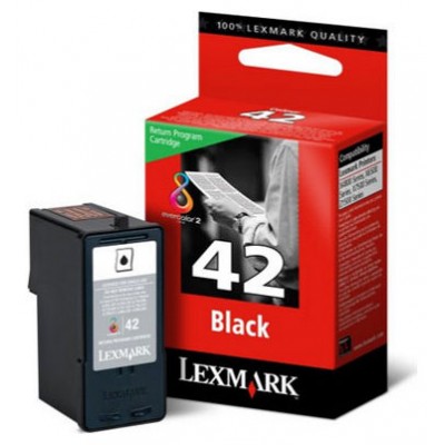 LEXMARK Z1520, Multifuncion X4850/6570/9570 Cartucho Negro Retornable nº42 en Huesoi