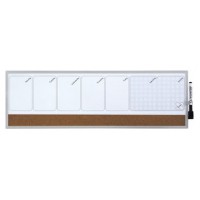 ORGANIZADOR SEMANAL MAGNETICO+TABLERO CORCHO HORIZONTAL 585x190MM NOBO 1903780 (Espera 4 dias) en Huesoi