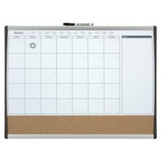 ORGANIZADOR MENSUAL MAGNETICO+TABLERO CORCHO HORIZONTAL 585x430MM NOBO 1903813 (Espera 4 dias) en Huesoi