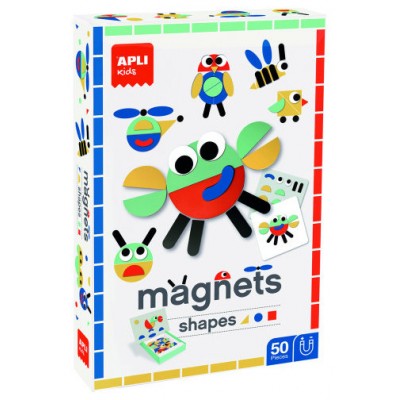 JUEGO MAGNETICO FORMAS APLI 19441 (Espera 4 dias) en Huesoi